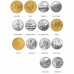 AUSTRALIA 2016 . TWENTY 20  AND TWENTY-FIVE 25 CENTS . ANZAC TO AFGHANISTAN . 14 COIN COLLECTION